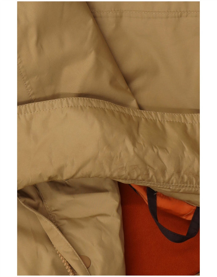 Jaqueta utilitária masculina Paul & Shark UK 42 XL poliéster bege