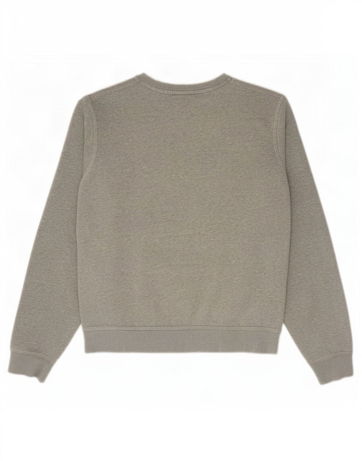 Nike Mens Moletom Jumper Médio Algodão Cinza