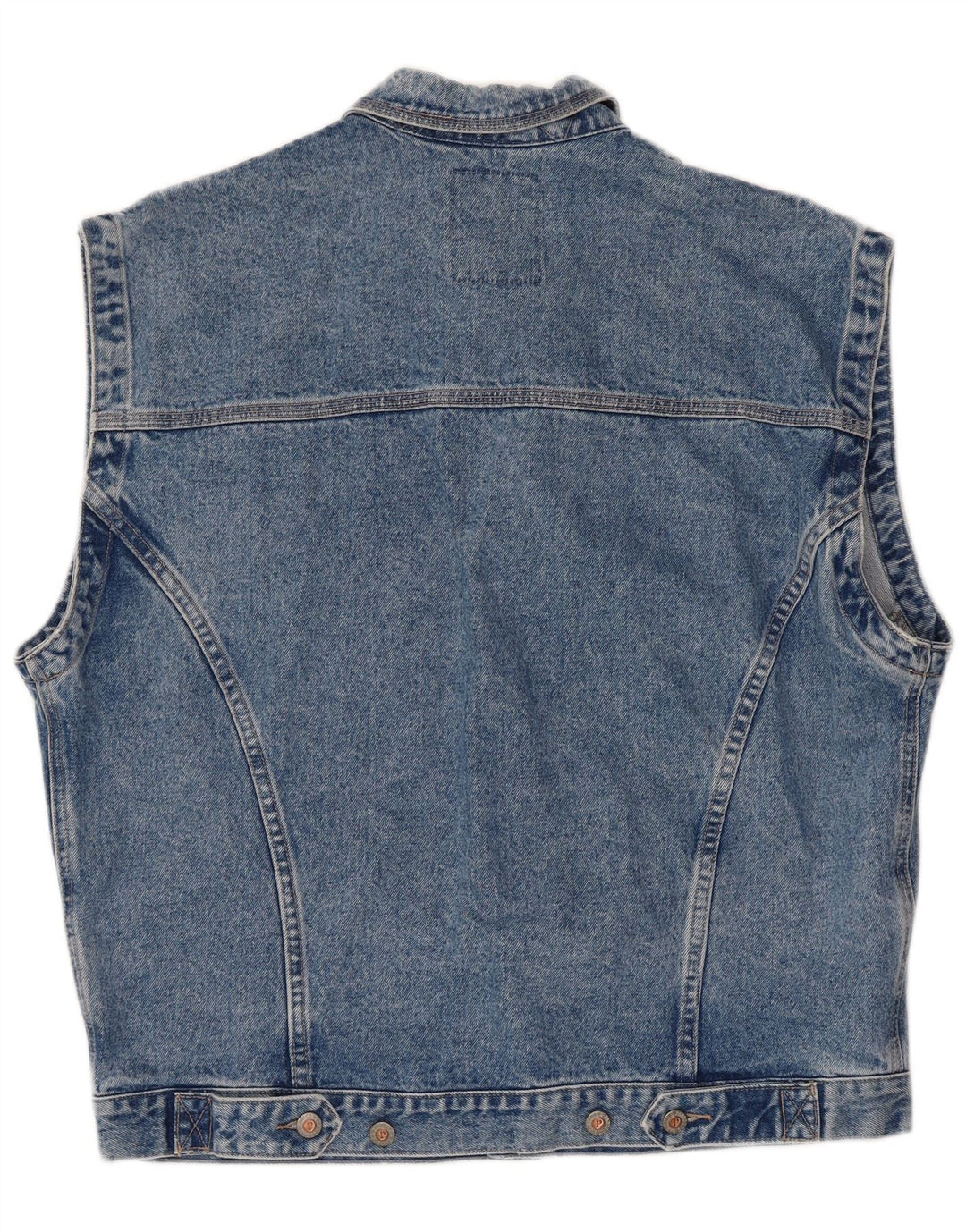 Colete jeans masculino Paddock UK 42 XL azul