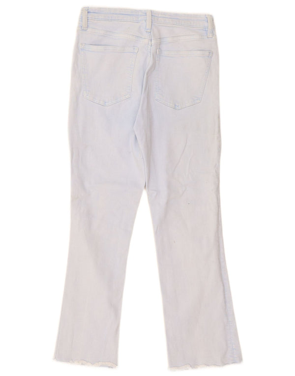 Calça jeans reta feminina Zara EU 38 pequena W28 L26 azul