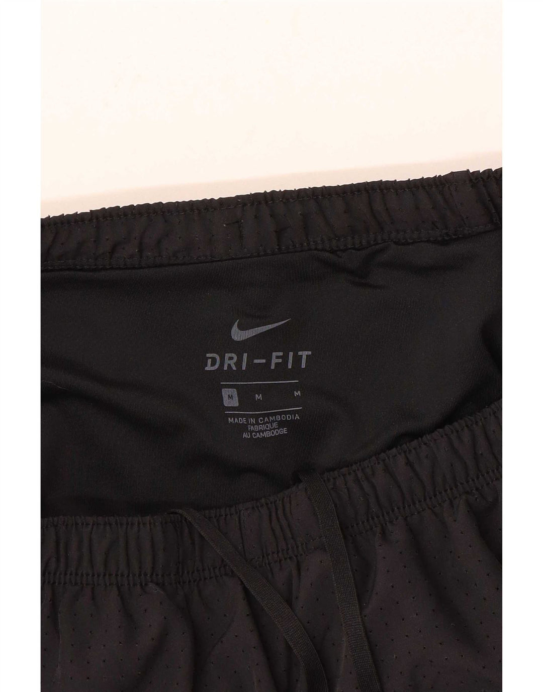 Nike Mens Dri Fit Graphic Sport Shorts Médio Preto