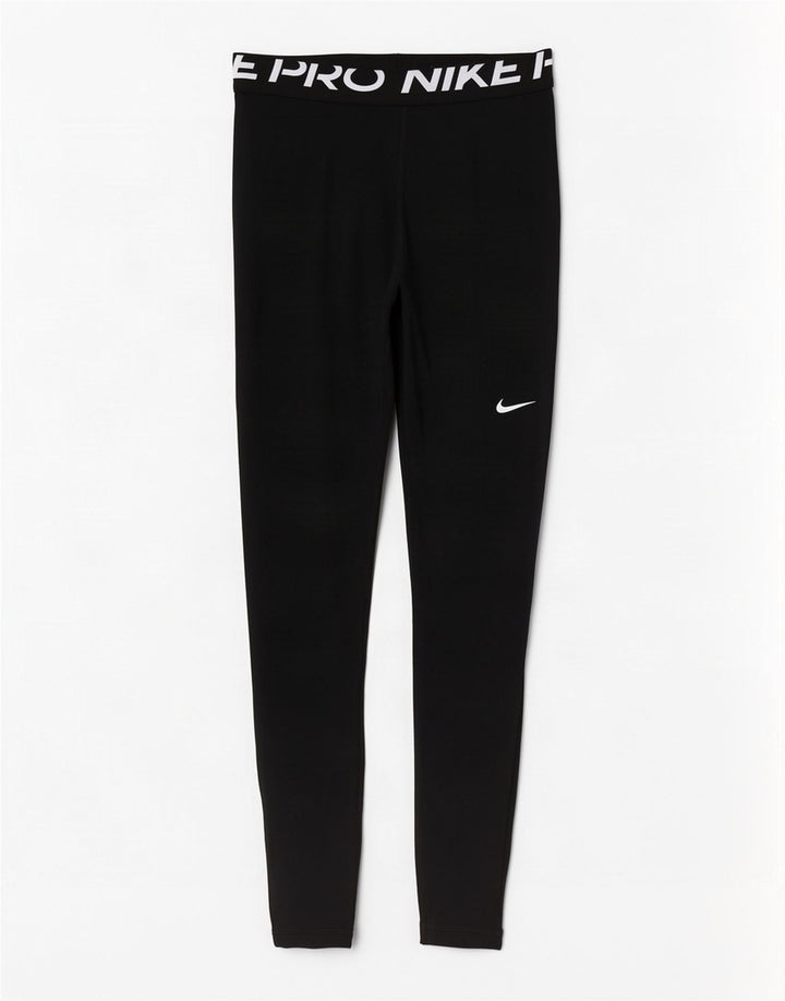 Leggings Nike Dri Fit Graphic UK 8 Pequeno Poliéster Preto