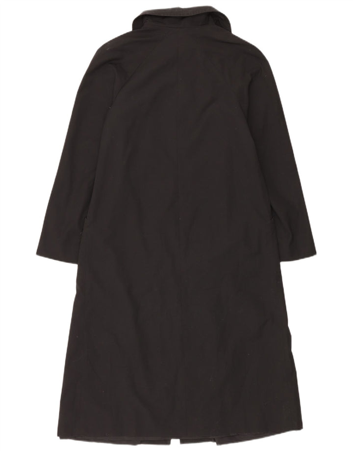 Sobretudo feminino Piccadilly UK 10 pequeno poliéster preto