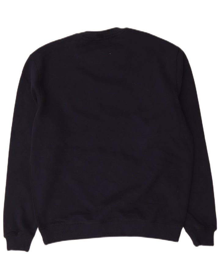 Jack Wills moletom masculino jumper pequeno algodão azul marinho
