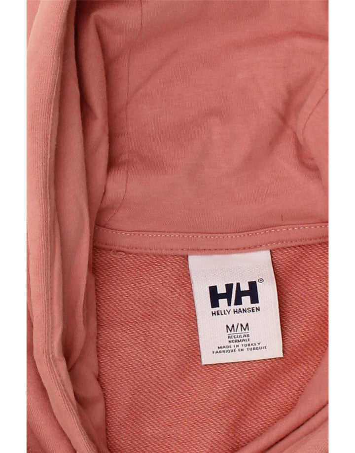HELLY HANSEN moletom com capuz masculino gráfico médio algodão rosa