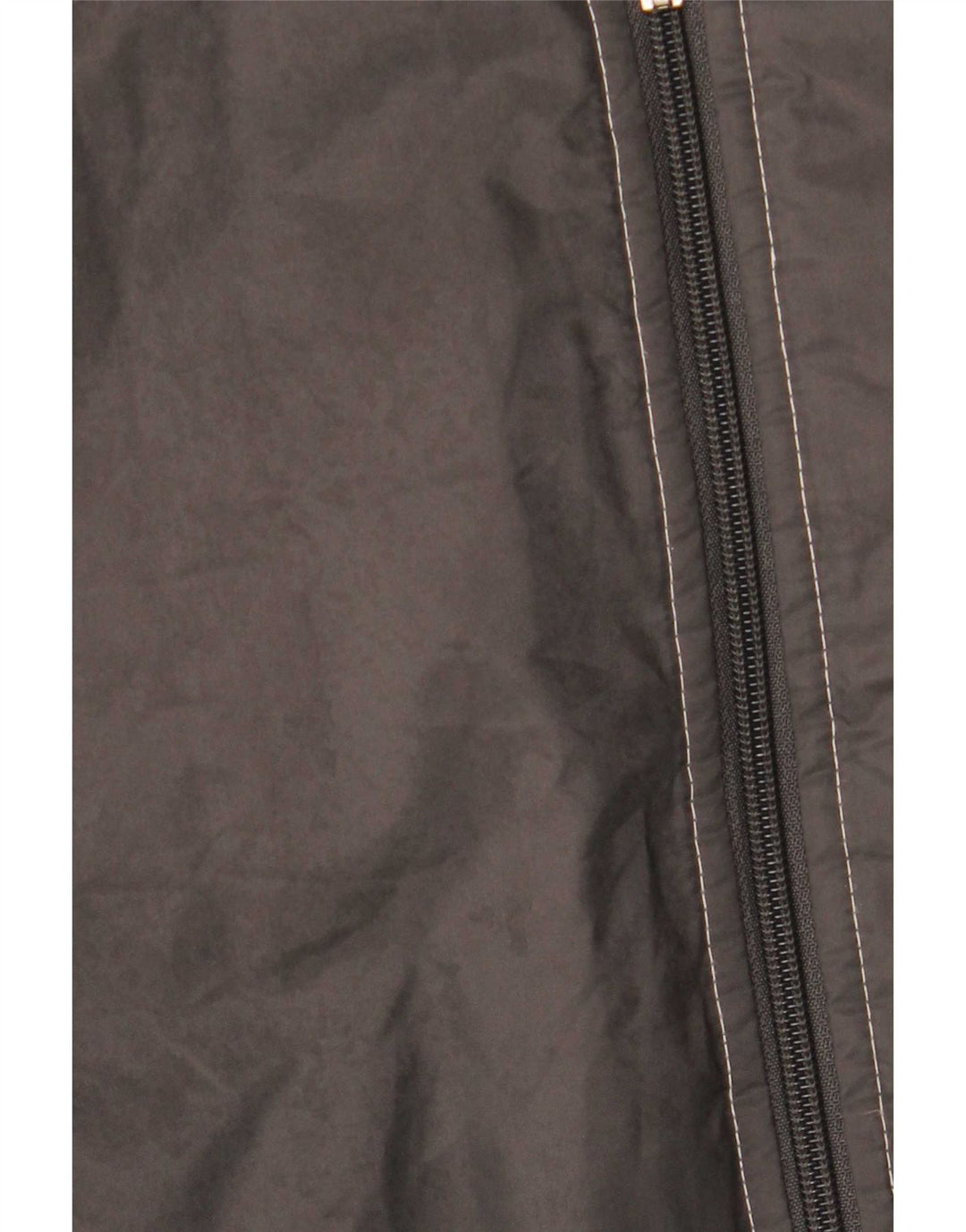 Jaqueta masculina acolchoada com capuz Umbro UK 36 pequena cinza nylon