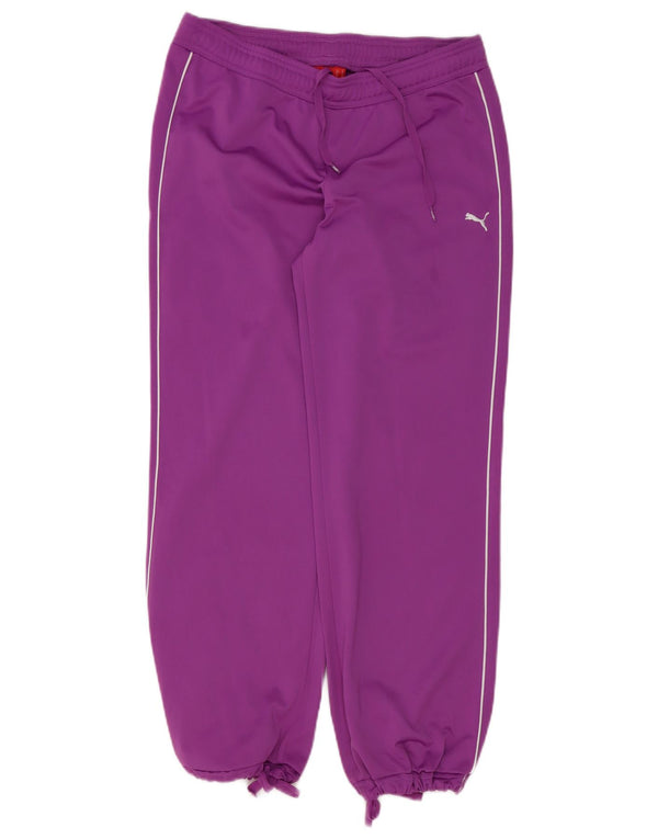 Calça de treino feminina Puma Joggers UK 12 médio roxo