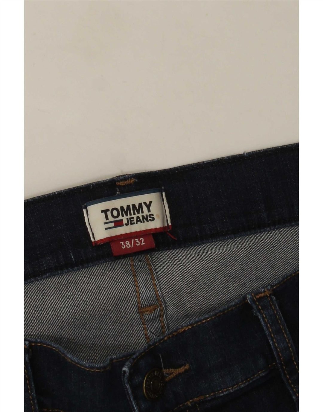 Jeans feminino Tommy Hilfiger Bootcut W38 L32 azul marinho