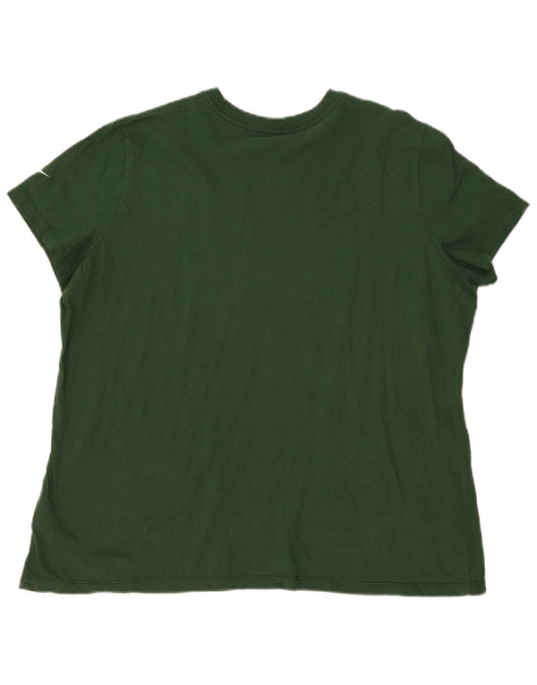 Camiseta masculina Nike Green Bay Packers com estampa gráfica 2XL de algodão