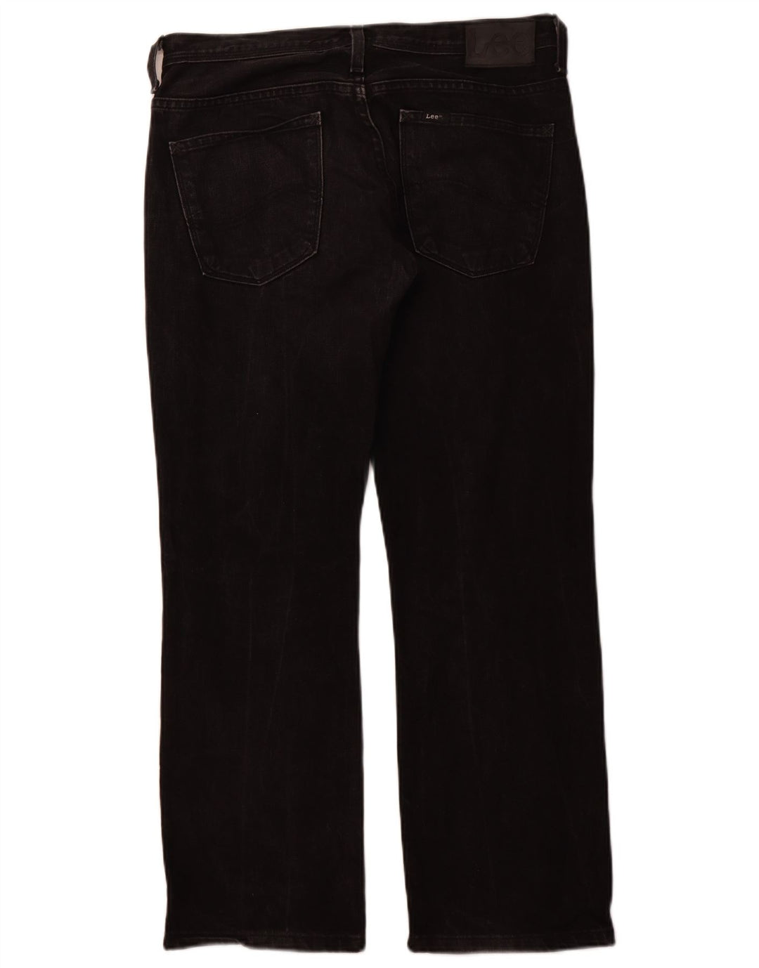 LEE Masculino Knox Straight Jeans W33 L28 Algodão Preto