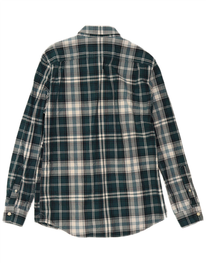 Camisa masculina Jack Wills algodão xadrez verde médio