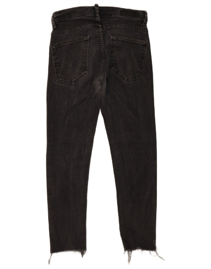 Zara Mens Slim Jeans EU 38 Pequeno W30 L27 Cinza