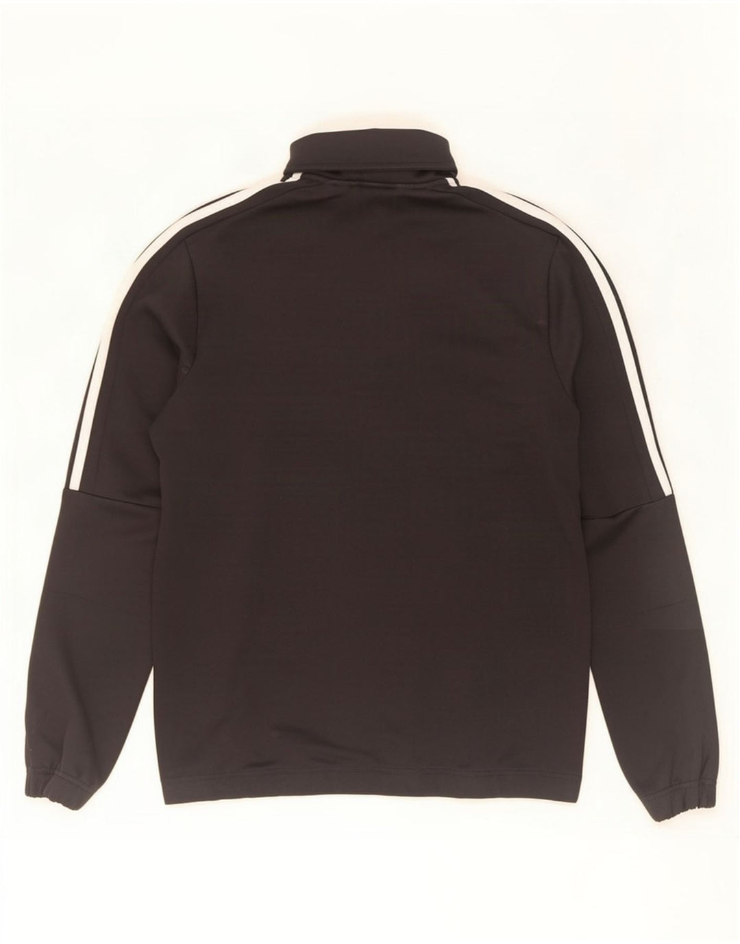 Adidas Mens Tracksuit Top Jacket UK 38/40 Médio Preto Poliéster