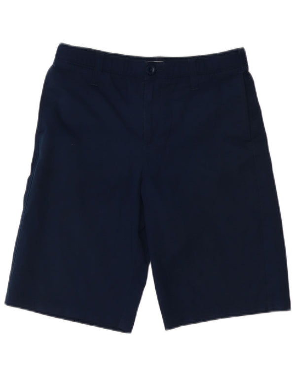 UNDER ARMOUR Boys Chino Shorts 13-14 Anos W28 Azul Marinho
