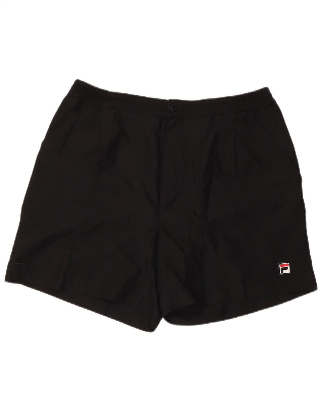 Fila Mens Chino Shorts Grande W32 Poliéster Preto