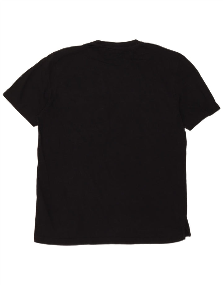 Camiseta masculina Paul Smith grande algodão preto