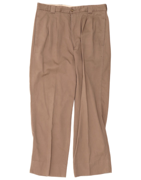 Calça Chino Feminina Levi's W34 L30 Algodão Bege