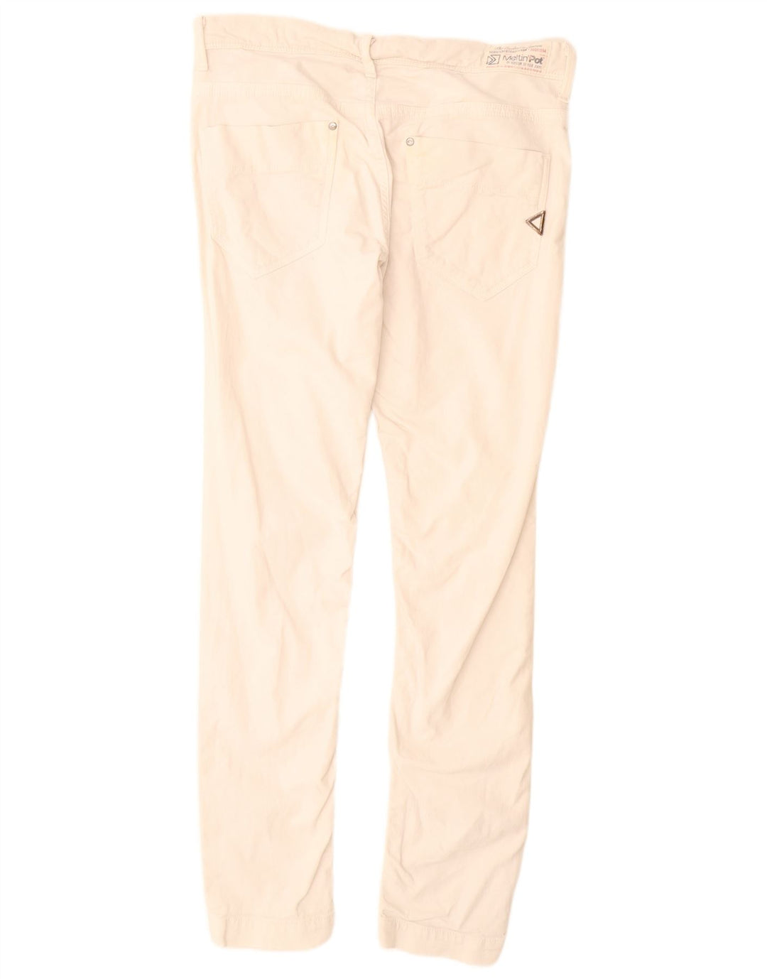 Meltin' Pot Calça Jeans Feminina Slim W36 L34 Algodão Branco