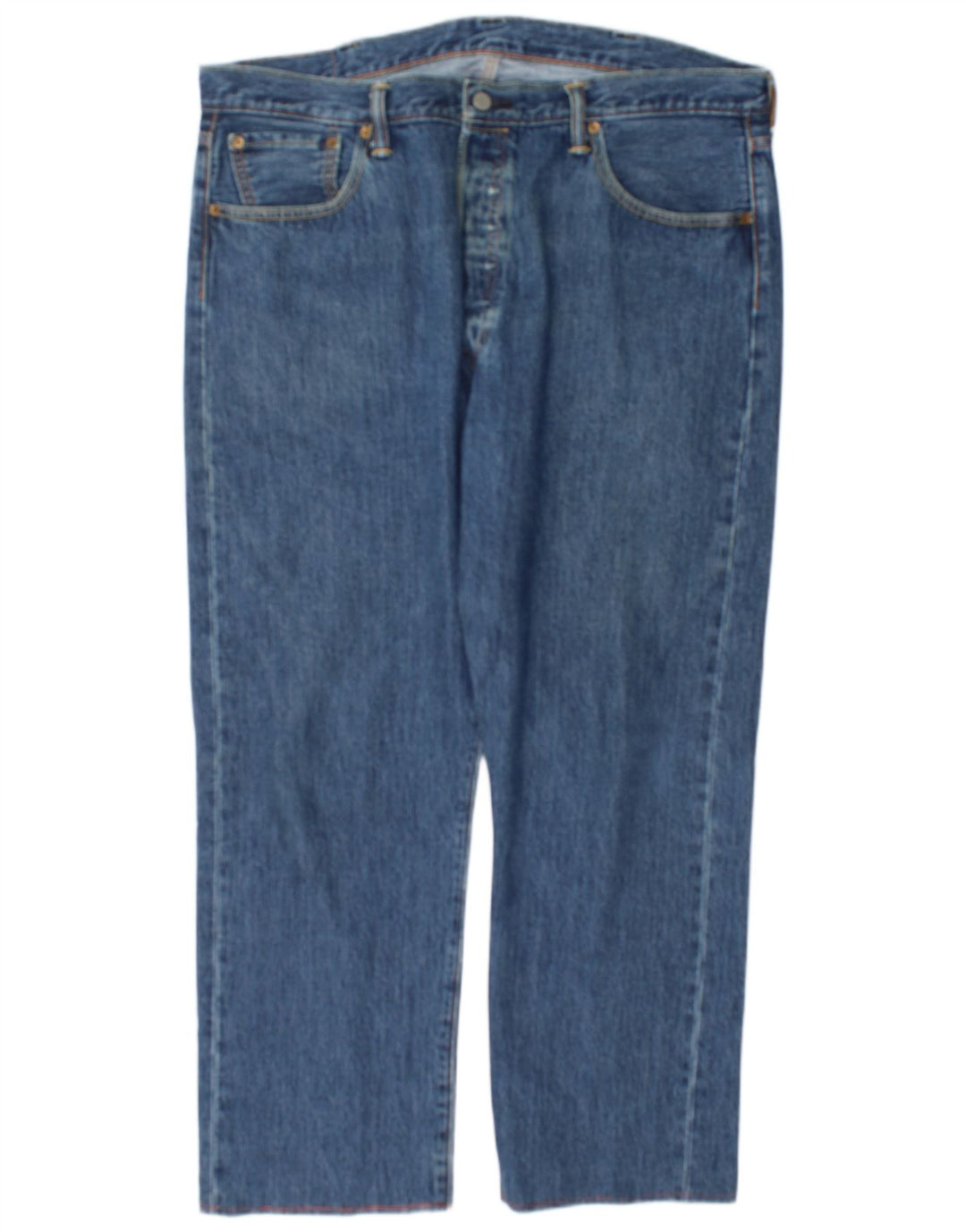 Jeans Levis 501 Straight Masculino W40 L28 Azul