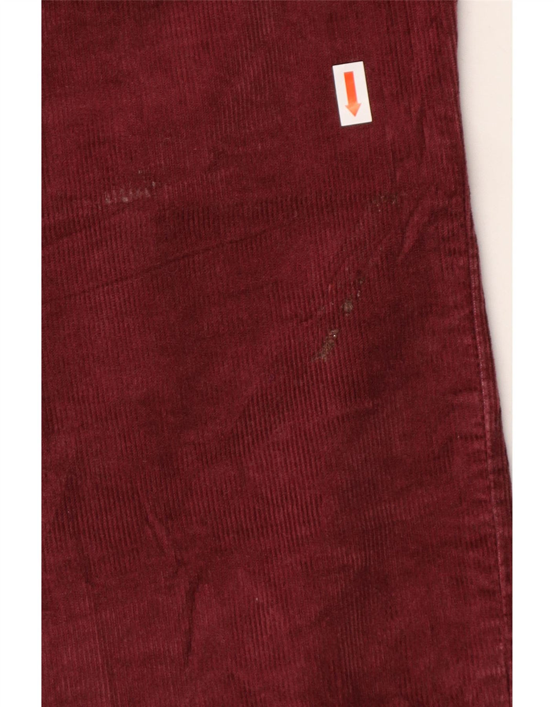 J. CREW Womens Slim Corduroy Trousers W28 L28 Burgundy Cotton Vintage J. Crew and Second-Hand J. Crew from Messina Hembry 