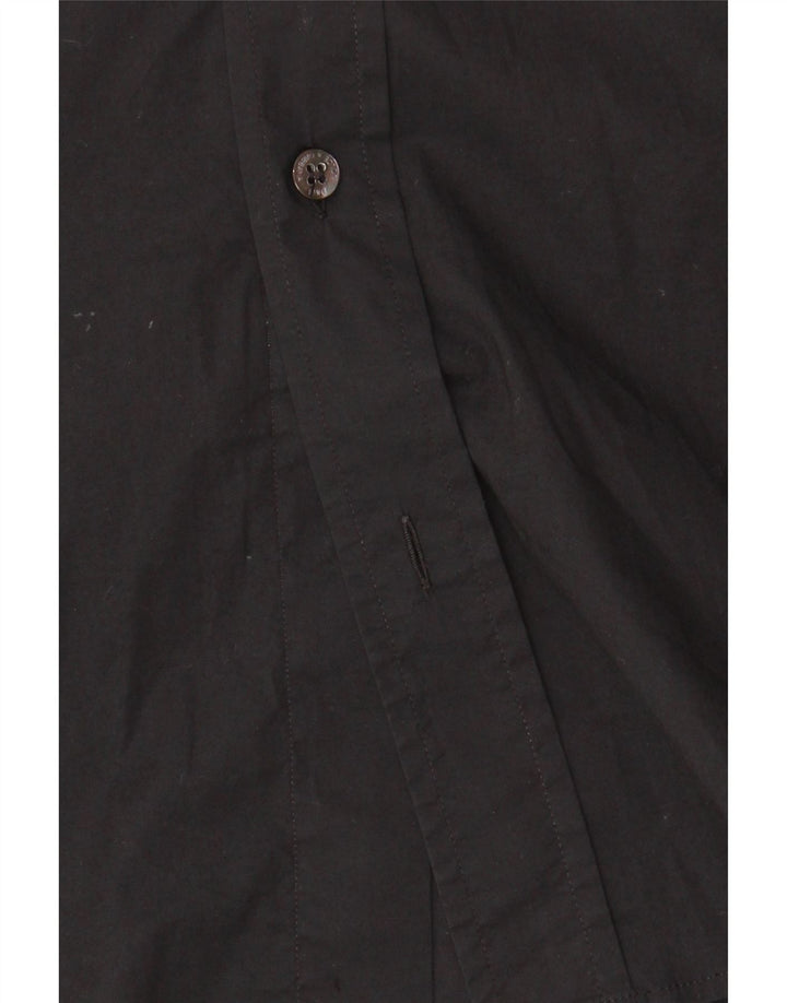 Camisa Slim Masculina Dolce & Gabbana IT 48 Algodão Preto Médio