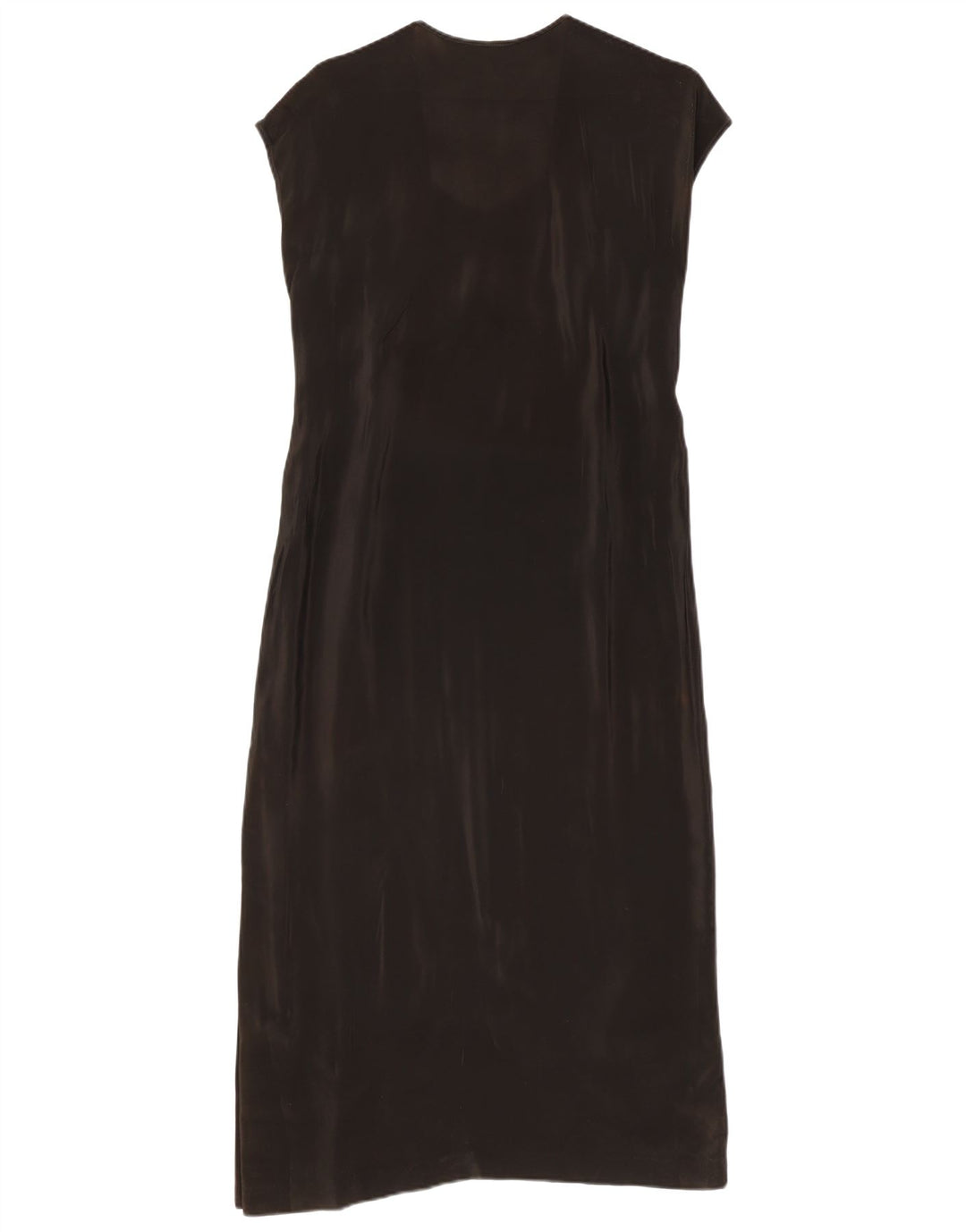 Vestido maxi feminino vintage IT 42 bloco colorido preto médio