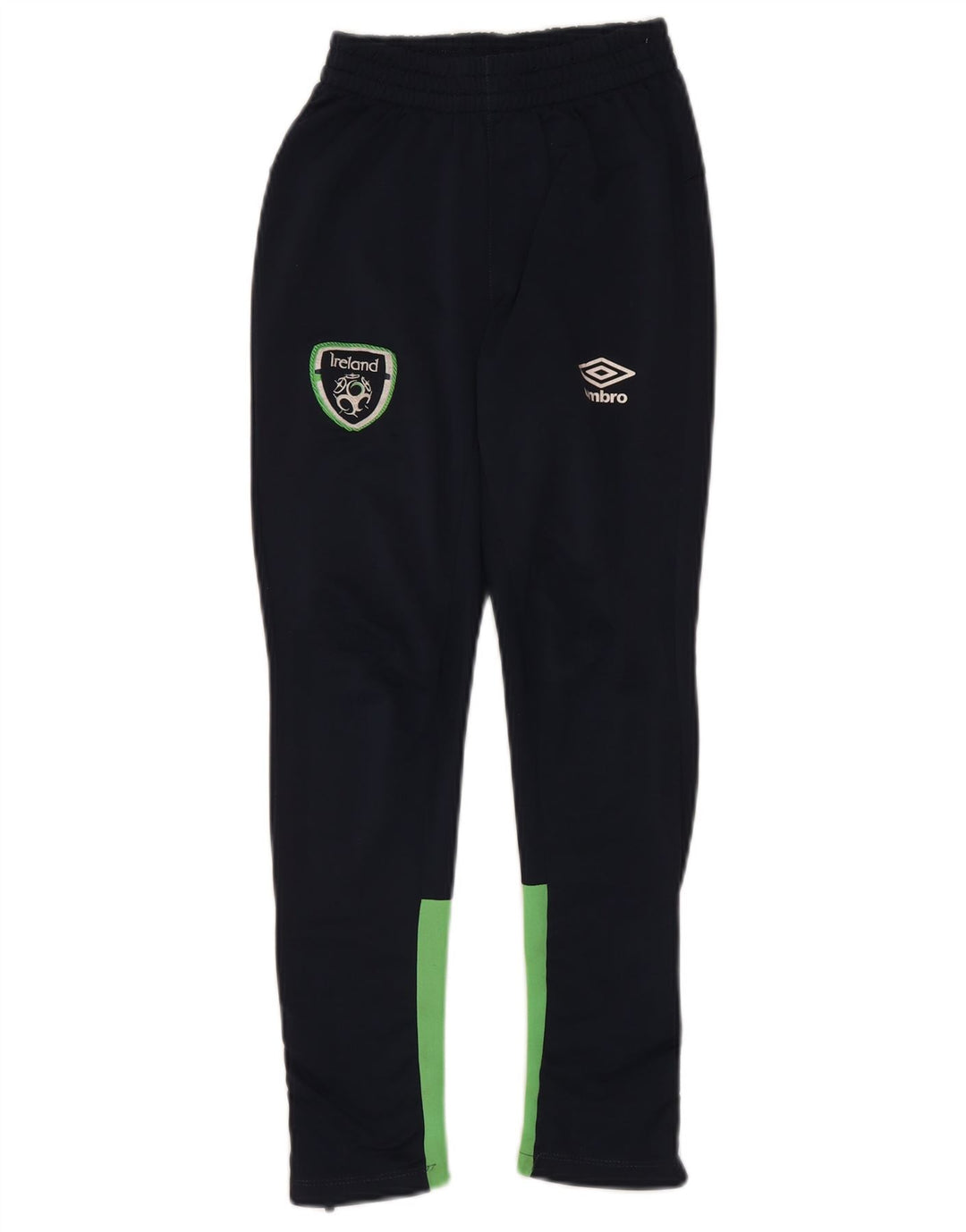 Calça de treino para meninos UMBRO 9-10 anos pequeno bloco colorido azul marinho