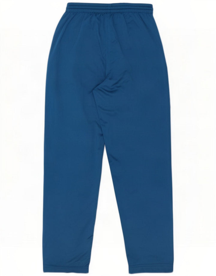 Calça de treino masculina Diadora grande poliéster azul