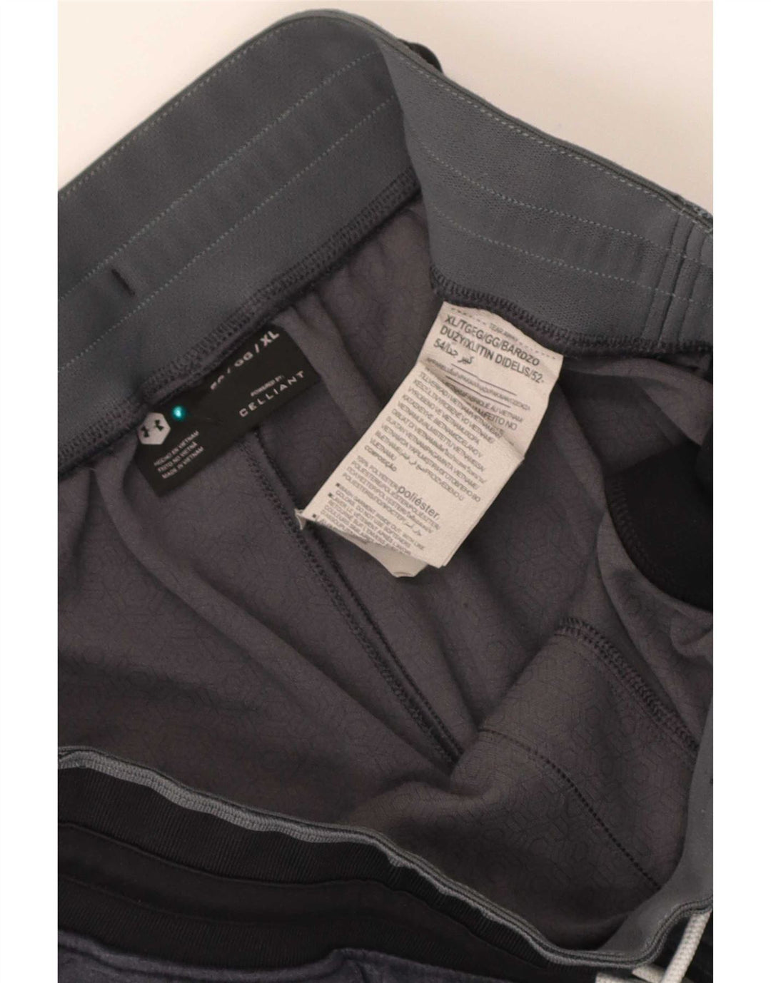 Under Armour Mens Graphic Sport Shorts XL Cinza Colourblock Poliéster