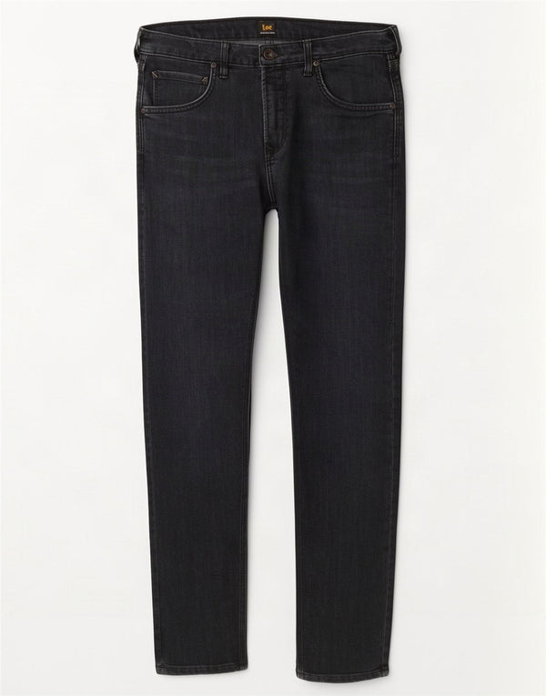 Lee Mens Luke Skinny Jeans W33 L32 Azul Marinho Algodão