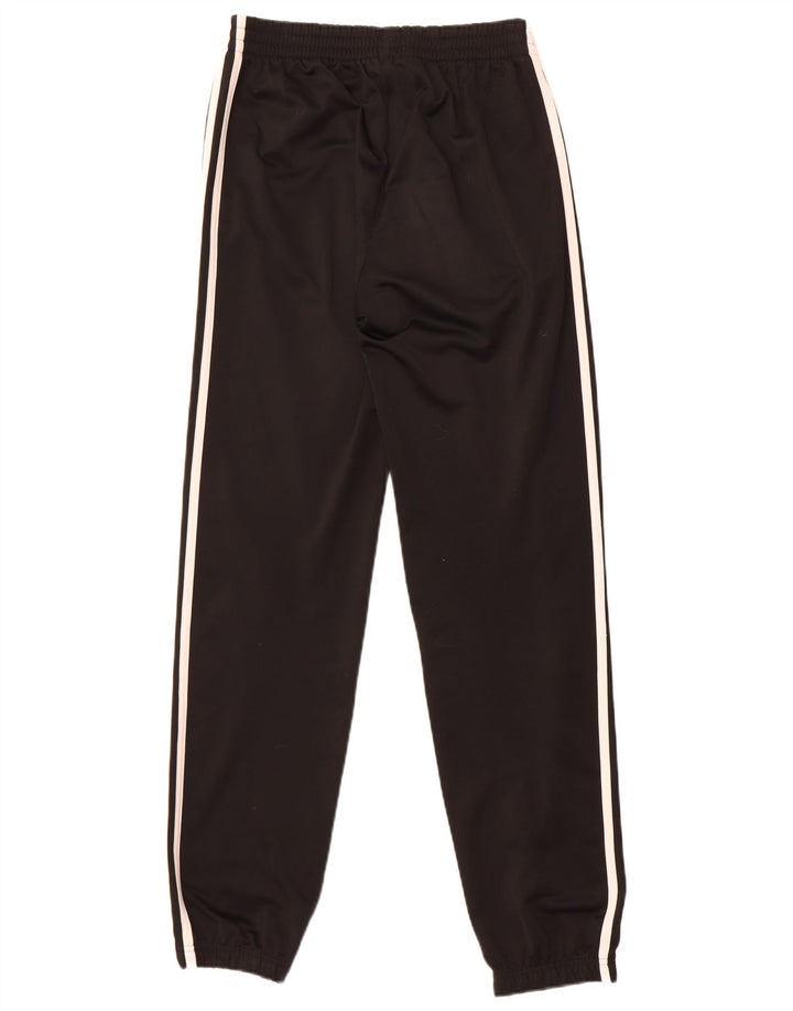 Adidas meninos calças de treino joggers 15-16 anos preto poliéster
