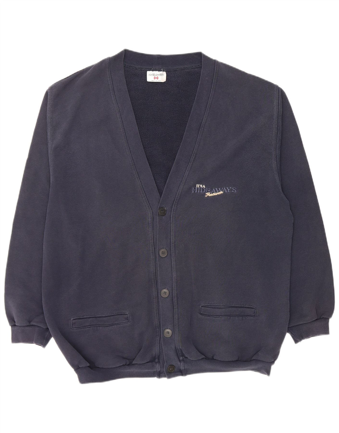 Suéter Cardigan Masculino Mazzonetto XL Azul Marinho