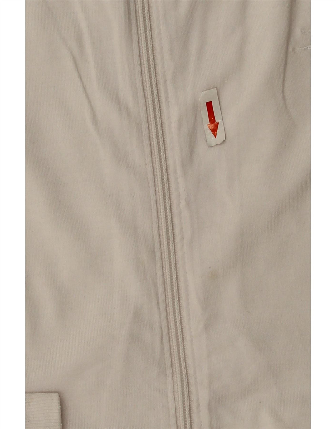 Lotto Womens Tracksuit Top Jacket UK 10 Pequeno Branco