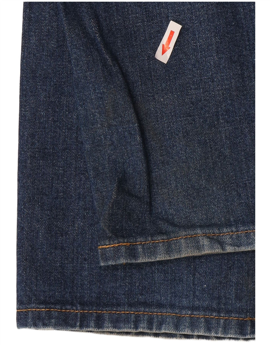 Calça jeans reta masculina Farah W36 L30 algodão azul