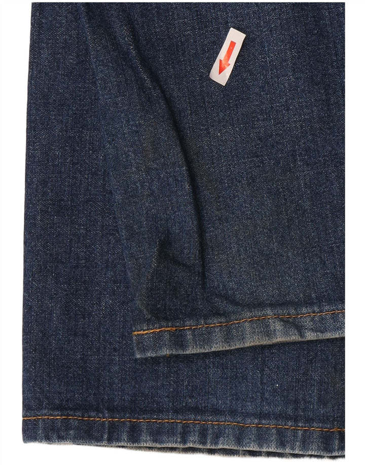 Calça jeans reta masculina Farah W36 L30 algodão azul