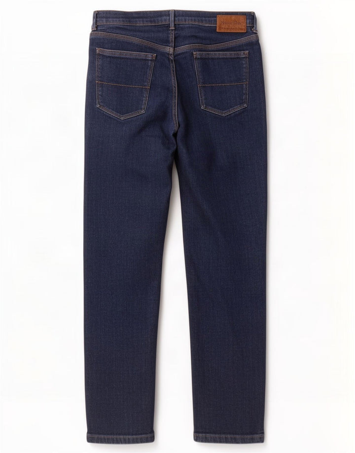 Jeans Slim Masculino Massimo Dutti EU 44 Grande W34 L30 Azul