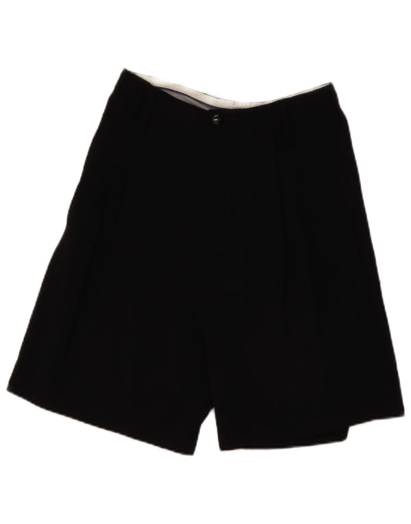 Sisley Shorts feminino casual UK 6 XS W28 preto viscose