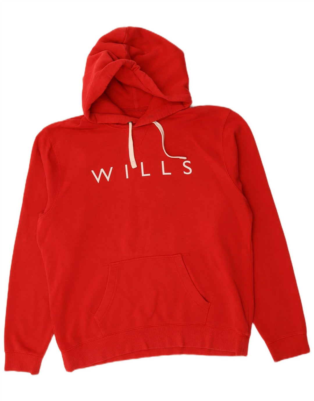 Jumper com capuz gráfico masculino JACK WILLS XL algodão vermelho