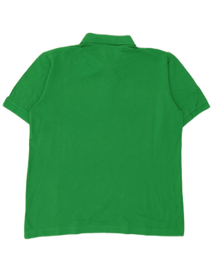 Camisa polo masculina Kappa grande verde