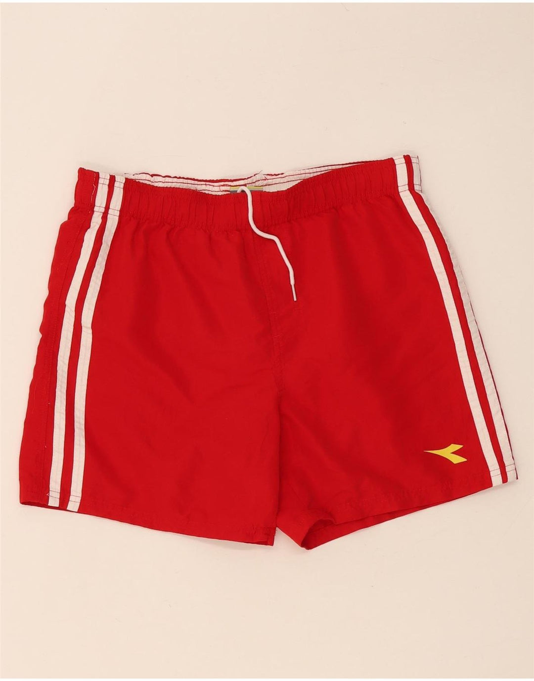 Shorts de natação masculino Diadora poliéster vermelho médio