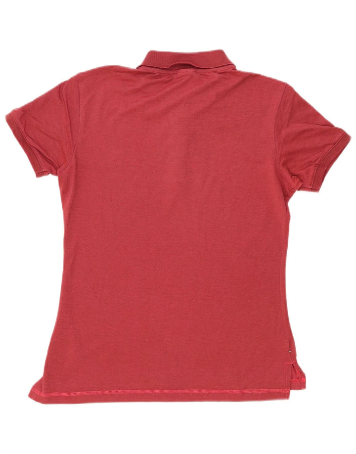 Camisa polo feminina Champion UK 12 algodão vermelho médio