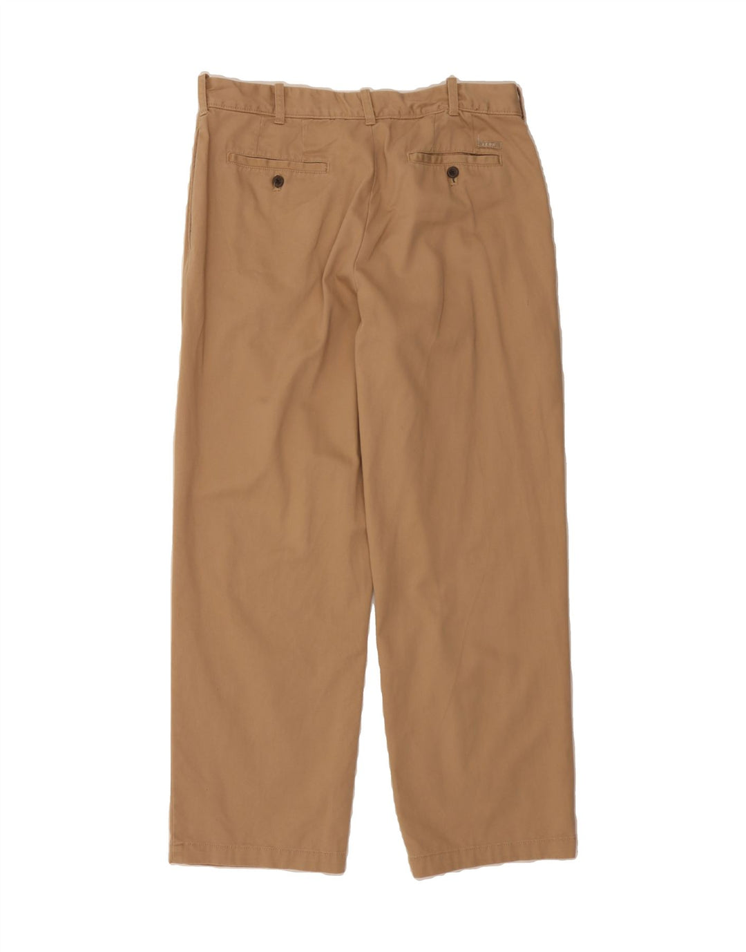 IZOD Mens Slim Fit Chino Trousers W34 L30 Beige Cotton Vintage Izod and Second-Hand Izod from Messina Hembry 