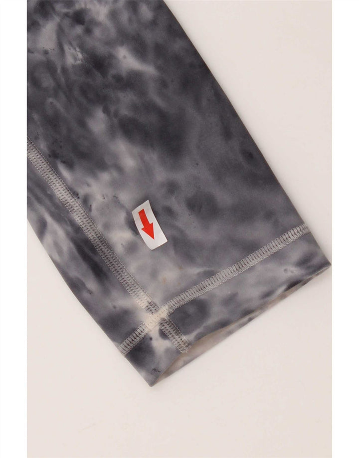 Lululemon Leggings feminino US 4 pequeno cinza tie-dye
