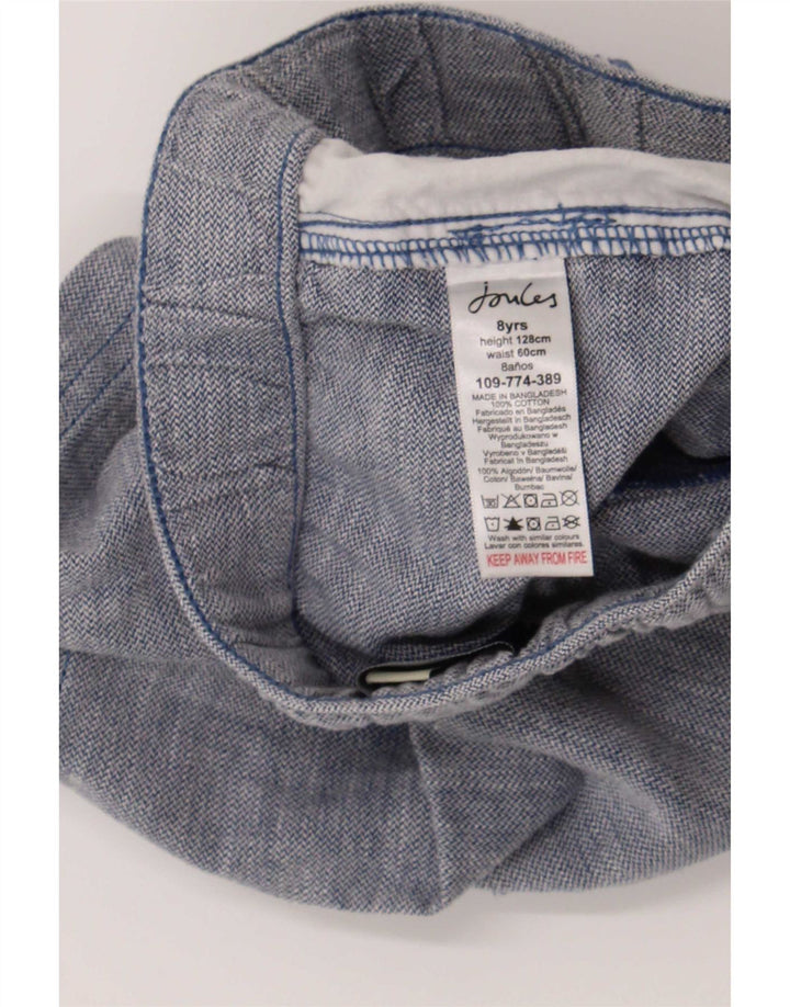 Shorts Chino Joules Boys 7-8 Anos W22 Azul Algodão