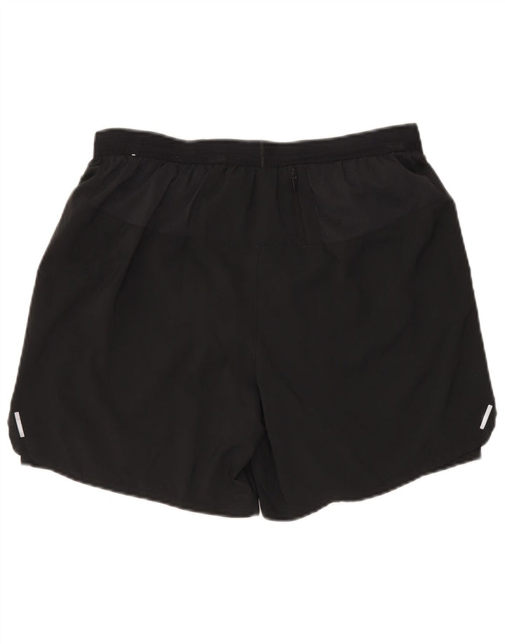 Shorts esportivos femininos Nike UK 16 grandes pretos