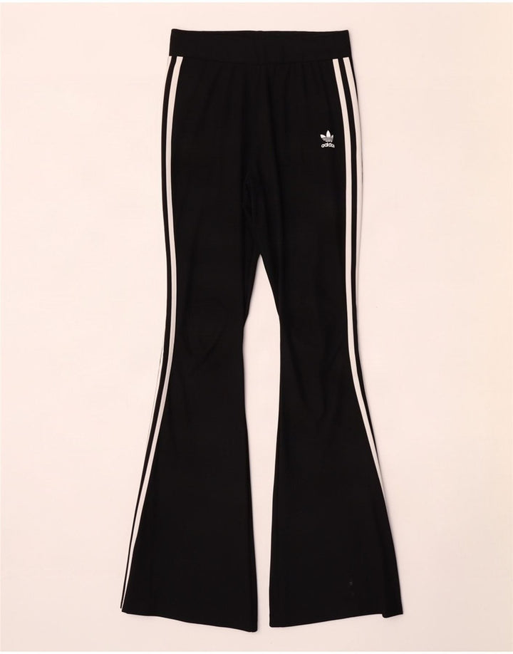 Calça Adidas Feminina Flare UK 10 Pequena Poliéster Preto