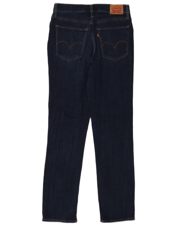 Calça jeans feminina Levi's 724 High Rise Straight W30 L30 Azul Algodão