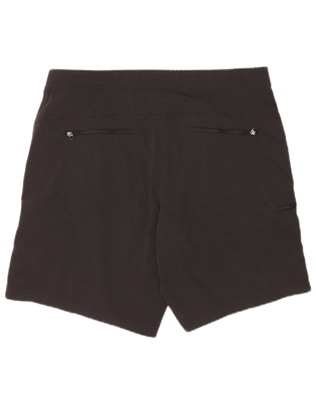 Shorts cargo feminino L.L.Bean EUA 12 grande W34 nylon preto