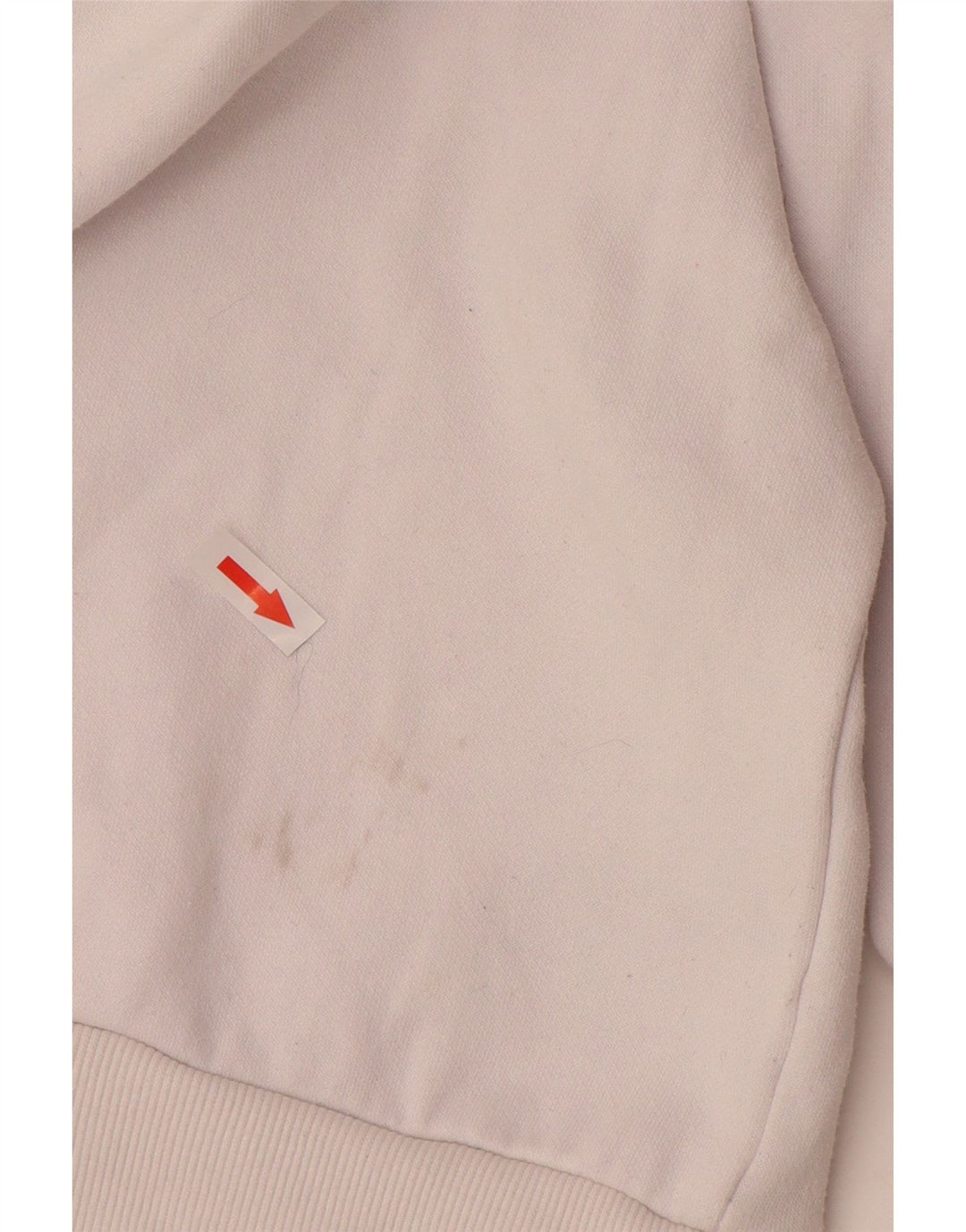Suéter com capuz gráfico masculino KAPPA grande algodão branco