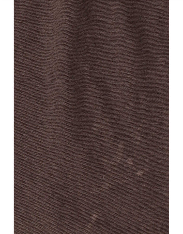 Vestido básico feminino de manga comprida Gap UK 6 XS algodão cinza